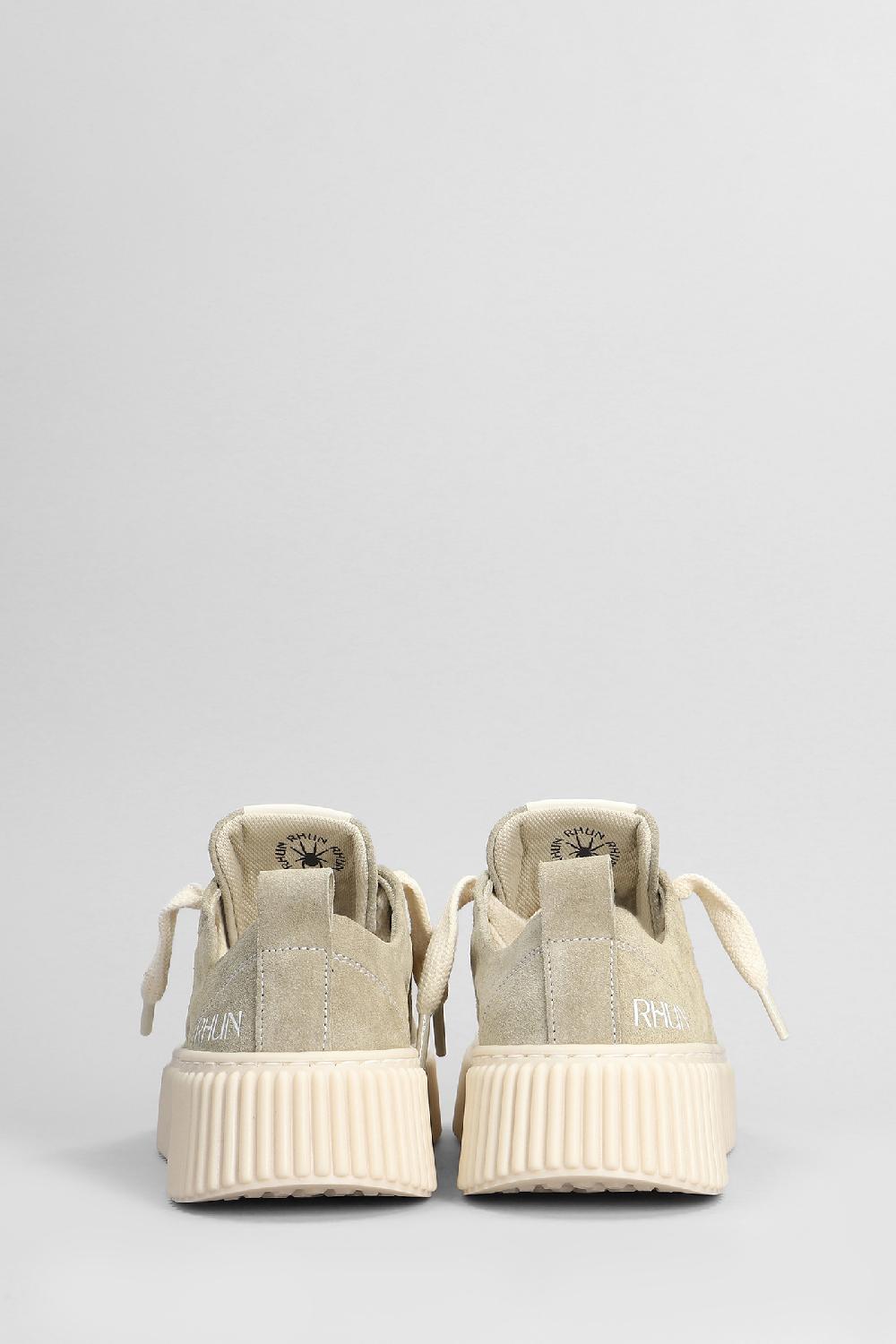 Deliberti Rhun Sneakers In Camoscio Beige Cod. 407667 - Deliberti The Luxury Shopping