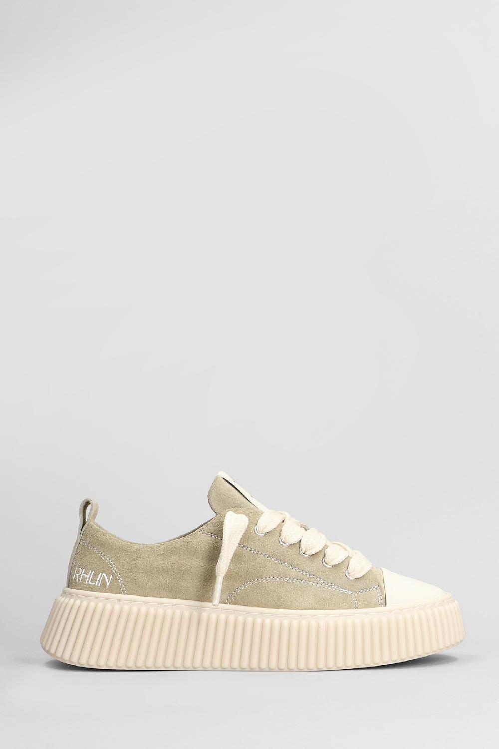 Deliberti Rhun Sneakers in camoscio beige cod. 407667 - Deliberti The Luxury Shopping
