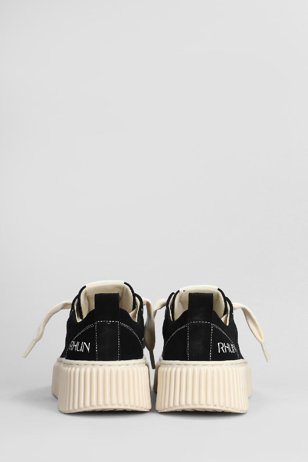 Deliberti Rhun Sneakers In Camoscio Nero Cod. 407668 - Deliberti The Luxury Shopping