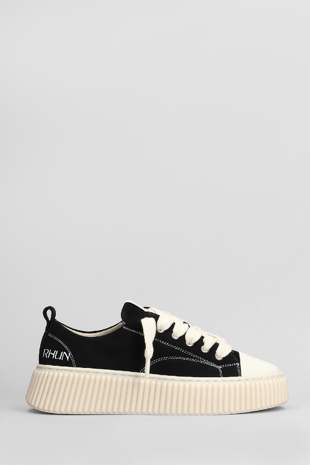 Deliberti Rhun Sneakers in camoscio nero cod. 407668 - Deliberti The Luxury Shopping
