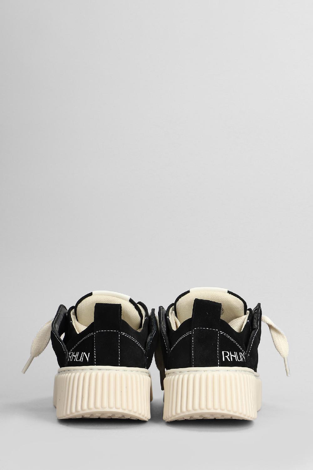 Deliberti Rhun Sneakers In Camoscio Nero Cod. 409414 - Deliberti The Luxury Shopping