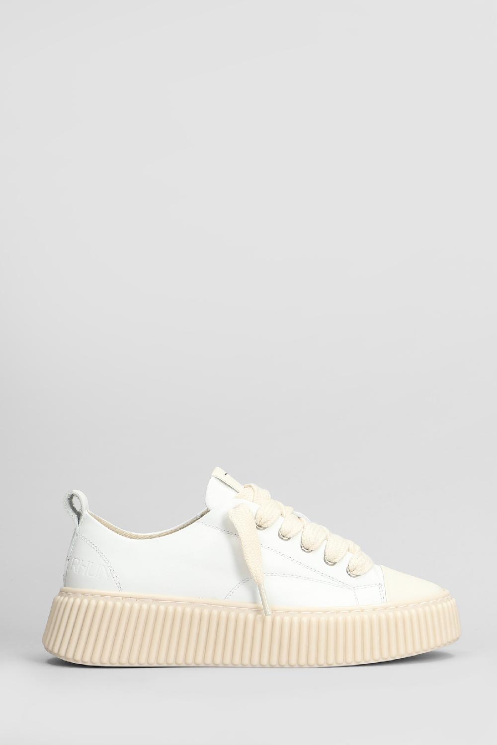 Deliberti Rhun Sneakers in pelle bianca cod. 407669 - Deliberti The Luxury Shopping