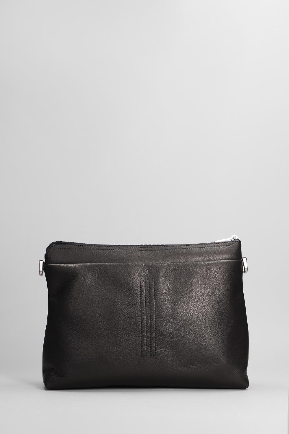 Deliberti Rick Owens Borsa A Spalla Adri In Pelle Nera Cod. 402221 - Deliberti The Luxury Shopping