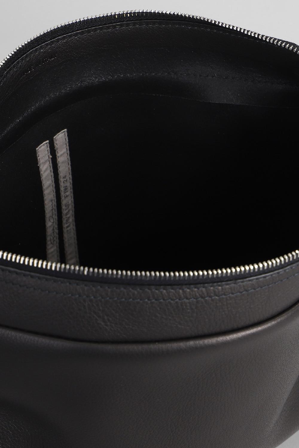 Deliberti Rick Owens Borsa A Spalla Adri In Pelle Nera Cod. 402221 - Deliberti The Luxury Shopping