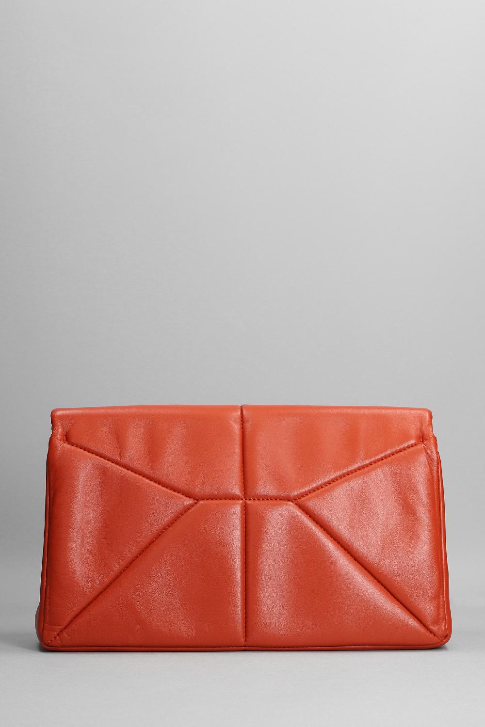 Deliberti Rick Owens Borsa A Spalla In Pelle Arancione Cod. 359520 - Deliberti The Luxury Shopping