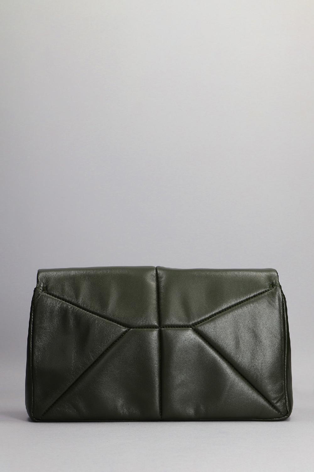 Deliberti Rick Owens Borsa A Spalla In Pelle Verde Cod. 359519 - Deliberti The Luxury Shopping