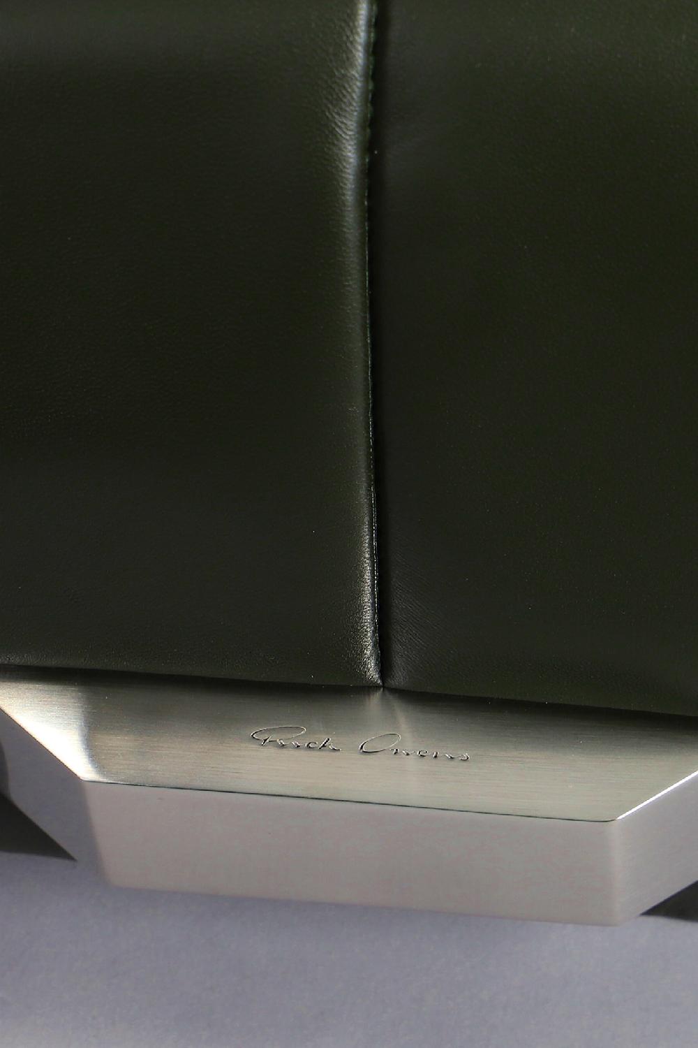 Deliberti Rick Owens Borsa A Spalla In Pelle Verde Cod. 359519 - Deliberti The Luxury Shopping