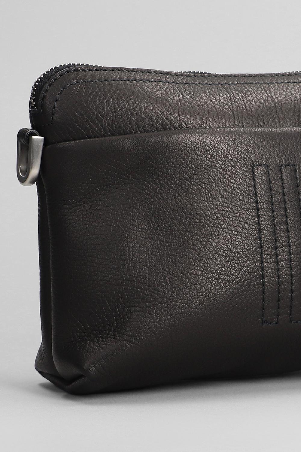 Deliberti Rick Owens Borsa A Spalla Small Adri In Pelle Nera Cod. 402220 - Deliberti The Luxury Shopping