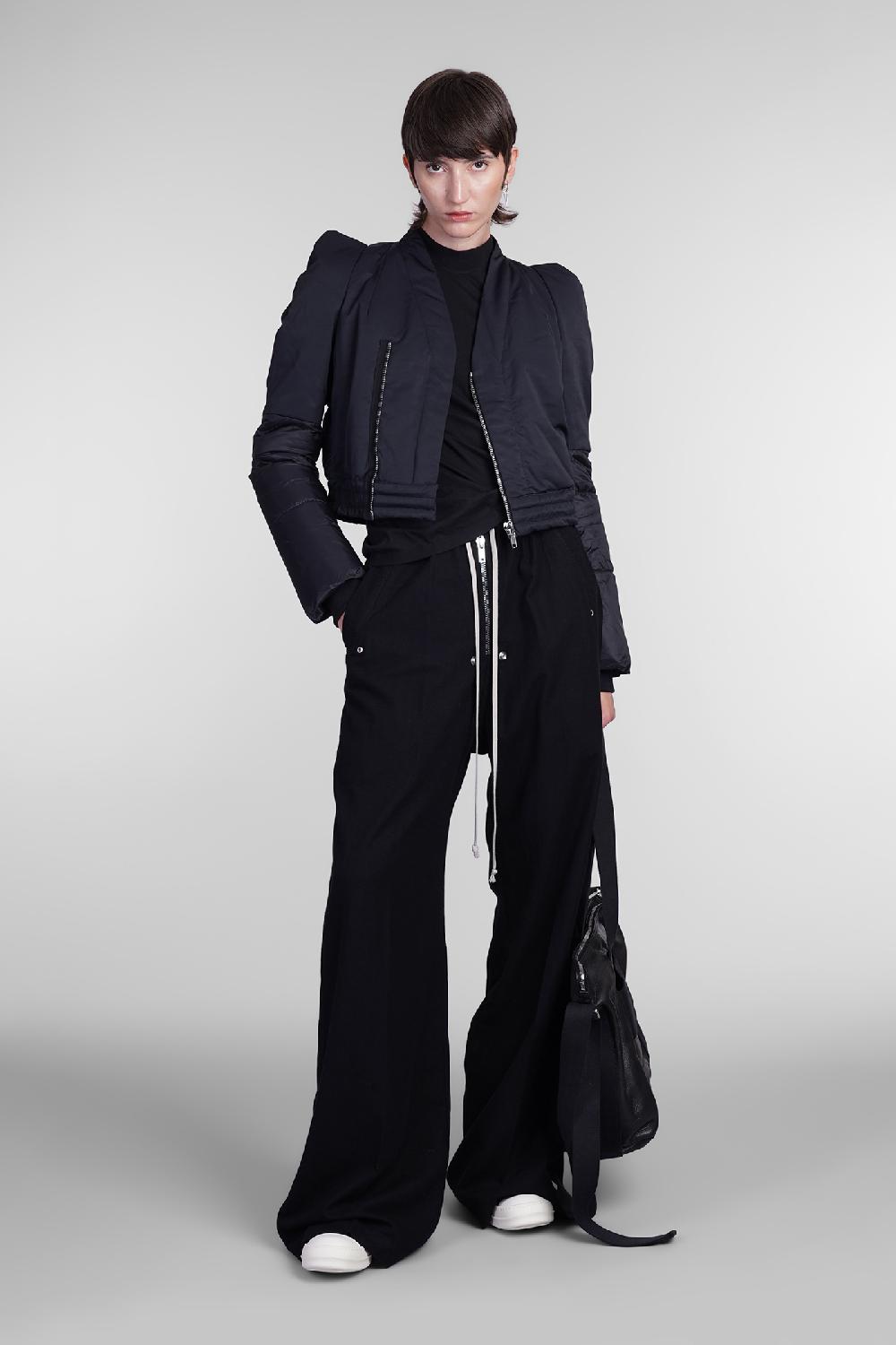 Deliberti Rick Owens DRKSHDW Giacca Casual Metro Bomber In Poliestere Nero Cod. 406364 - Deliberti The Luxury Shopping