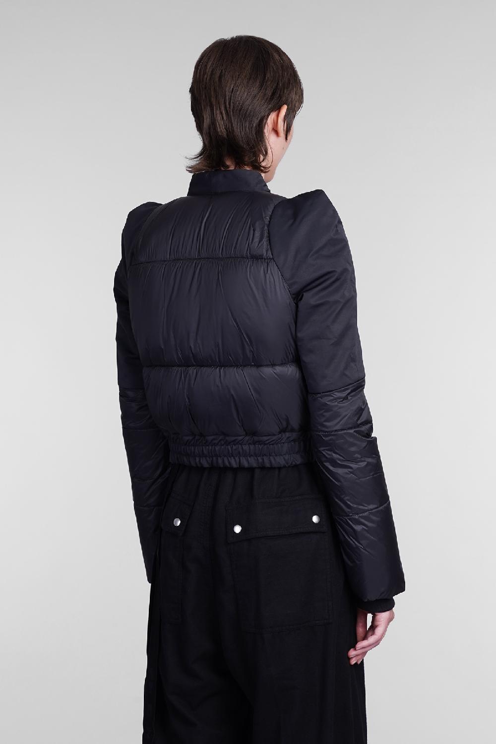 Deliberti Rick Owens DRKSHDW Giacca Casual Metro Bomber In Poliestere Nero Cod. 406364 - Deliberti The Luxury Shopping