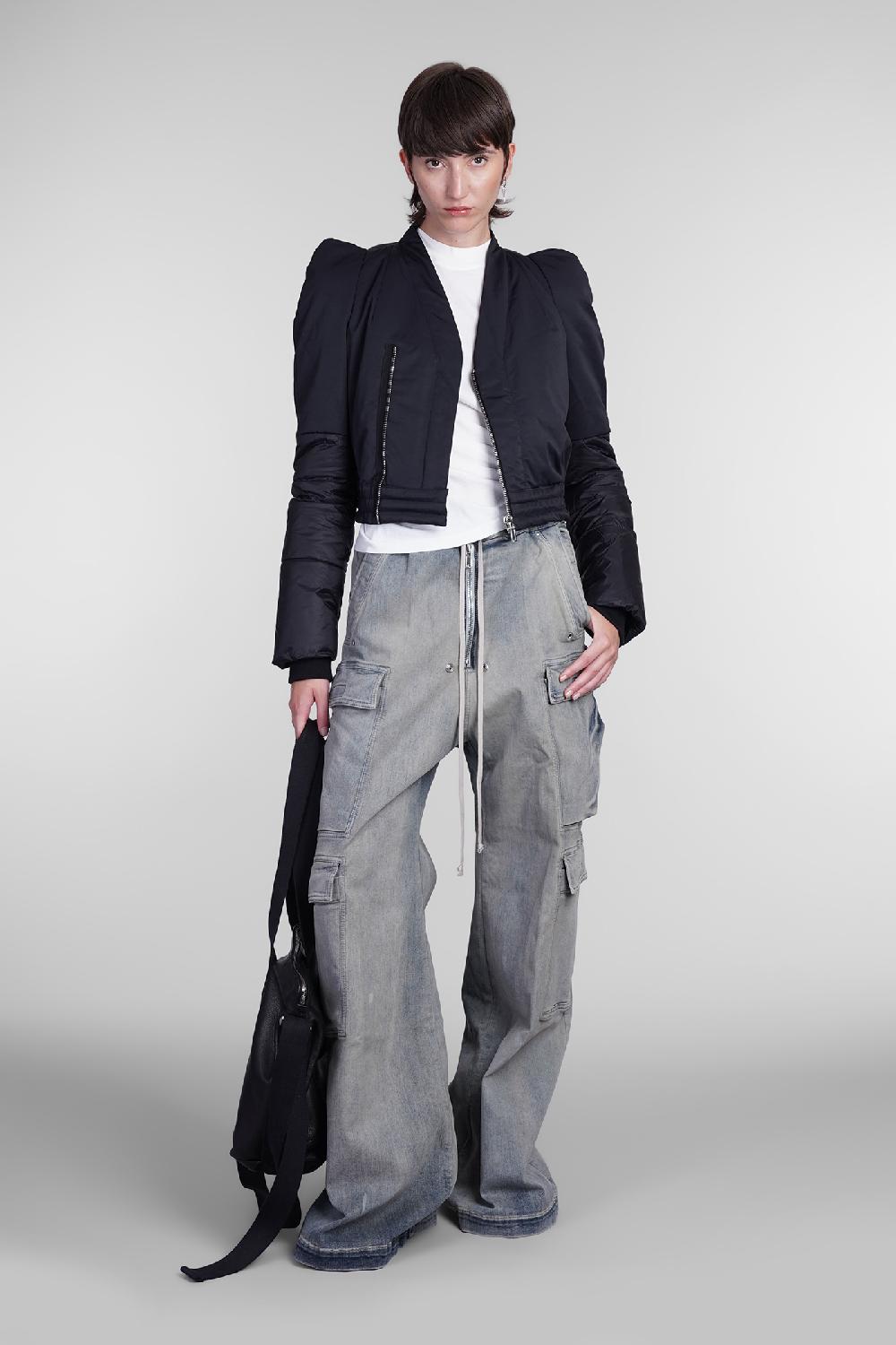 Deliberti Rick Owens DRKSHDW Jeans Double Cargo Jumbo In Cotone Blu Cod. 405405 - Deliberti The Luxury Shopping