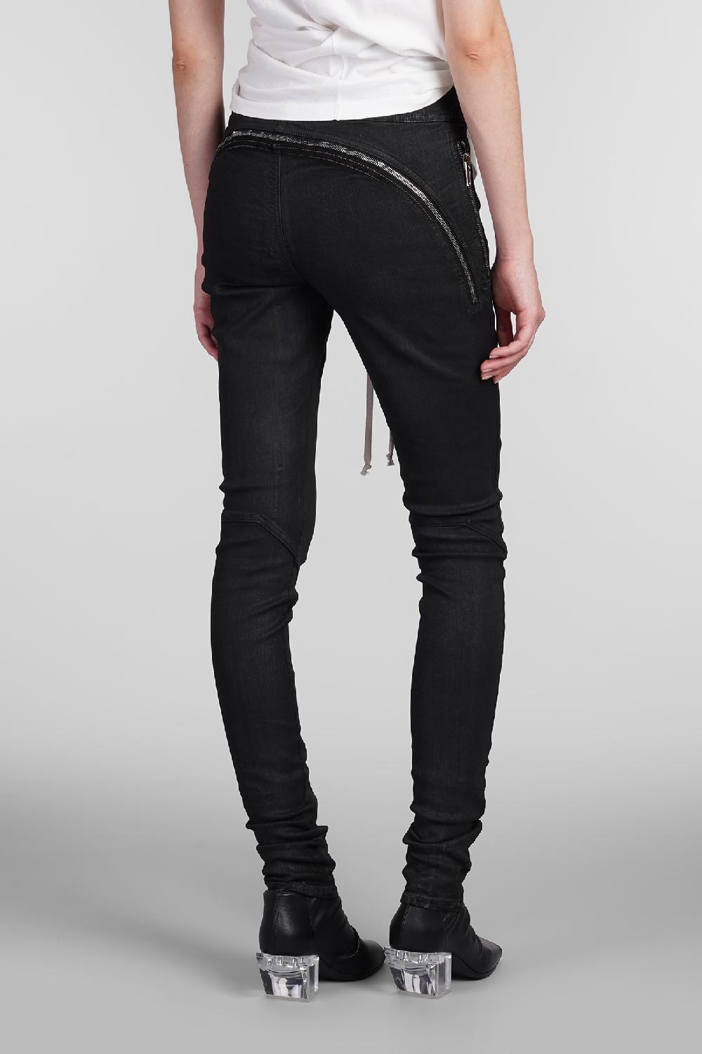 Deliberti Rick Owens DRKSHDW Pantalone Gary Legging In Cotone Nero Cod. 403028 - Deliberti The Luxury Shopping