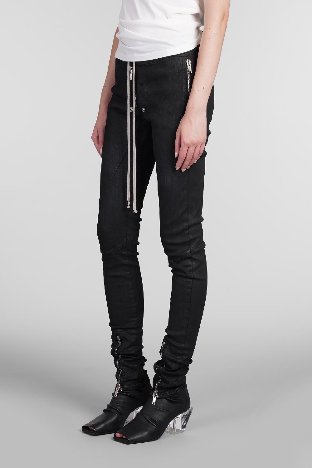 Deliberti Rick Owens DRKSHDW Pantalone Gary Legging In Cotone Nero Cod. 403028 - Deliberti The Luxury Shopping