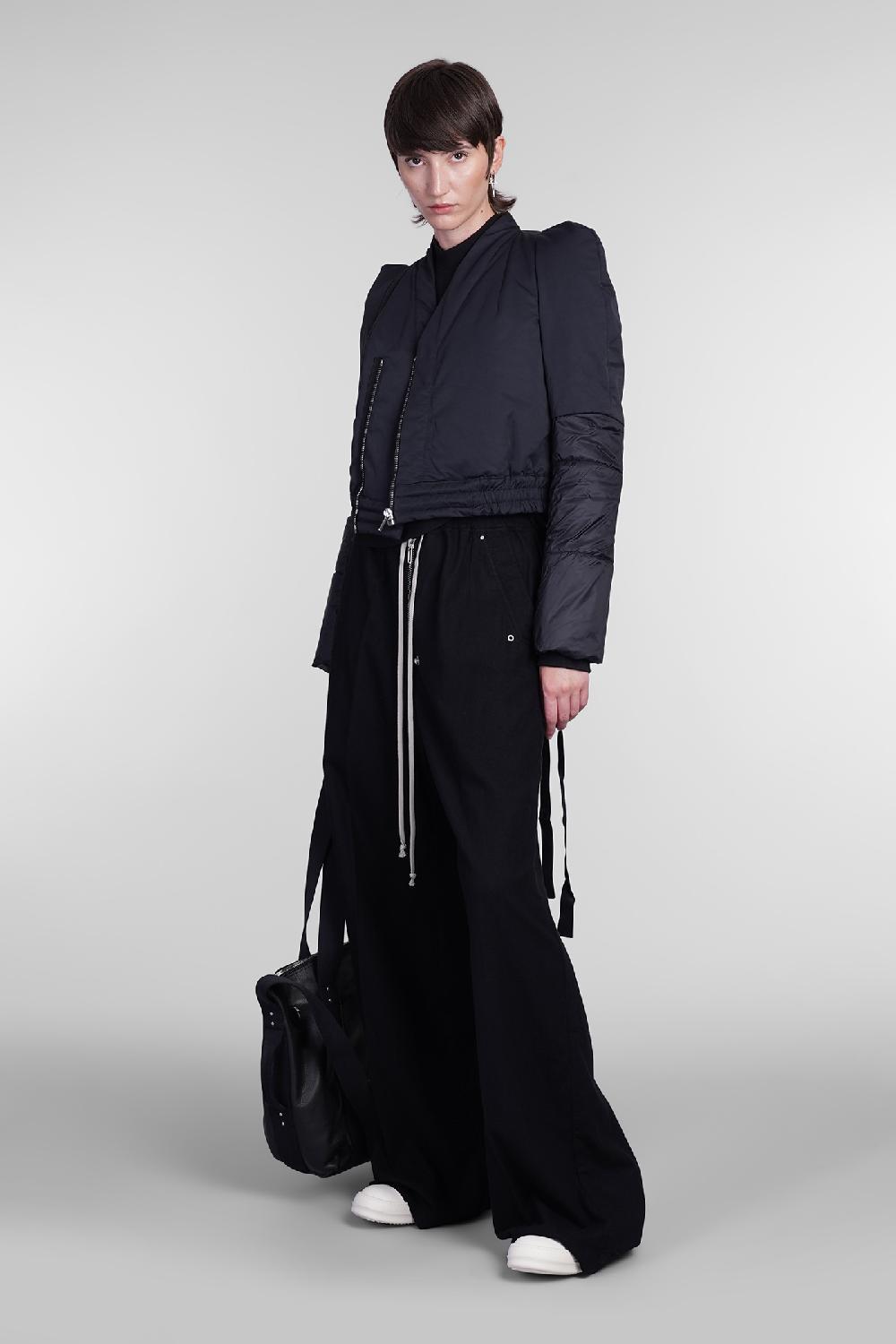 Deliberti Rick Owens DRKSHDW Pantalone Gets Belas In Cotone Nero Cod. 406363 - Deliberti The Luxury Shopping