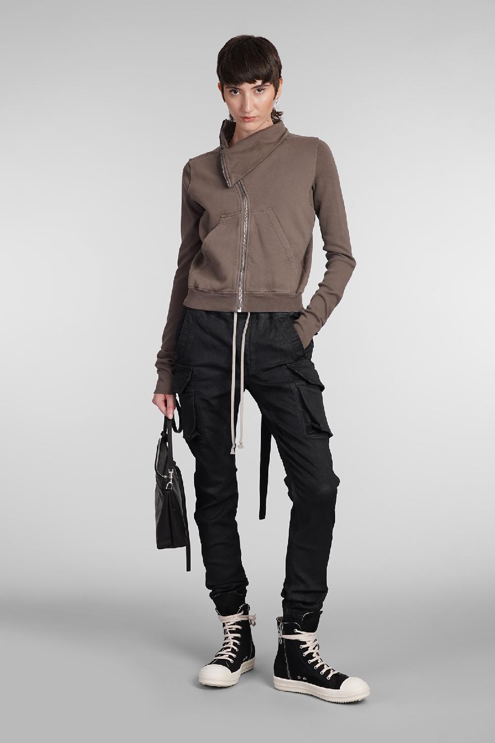 Deliberti Rick Owens DRKSHDW Pantalone Mastodon Cut In Cotone Nero Cod. 404065 - Deliberti The Luxury Shopping
