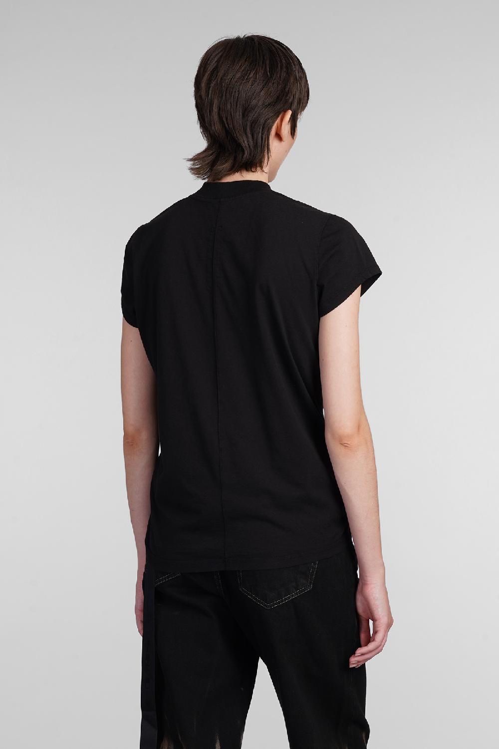 Deliberti Rick Owens DRKSHDW T-shirt Small Level T In Cotone Nero Cod. 403022 - Deliberti The Luxury Shopping