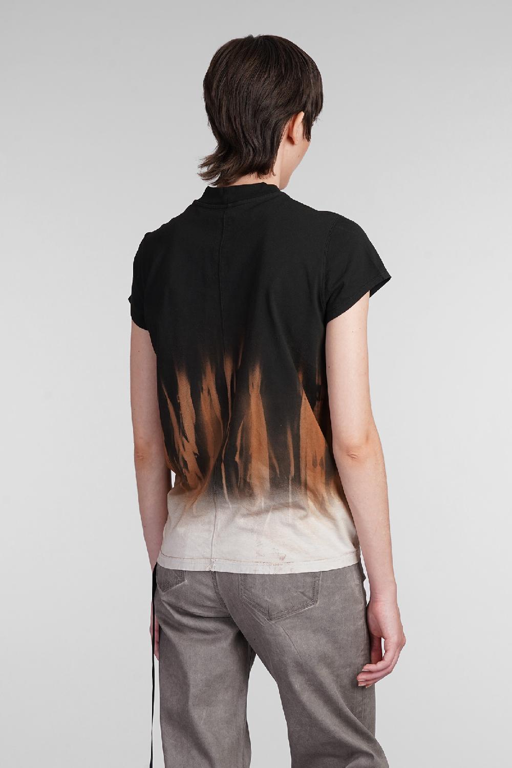 Deliberti Rick Owens DRKSHDW T-shirt Small Level T In Cotone Nero Cod. 403024 - Deliberti The Luxury Shopping