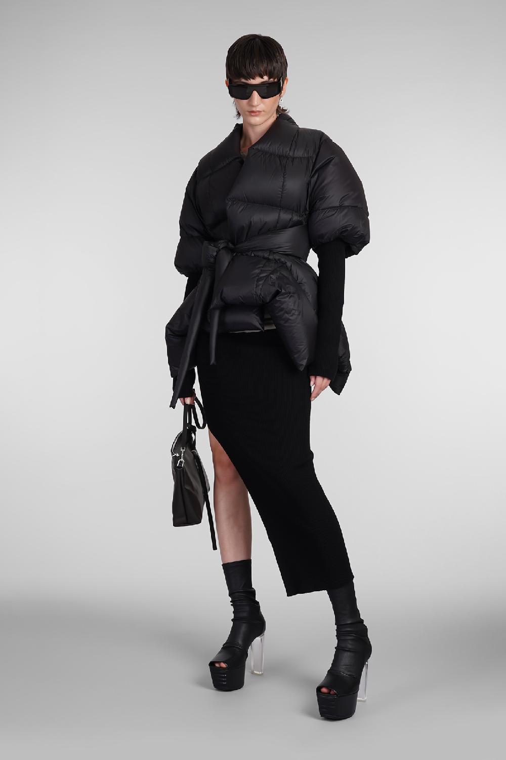 Deliberti Rick Owens Piumino Batwing Duvet In Poliammide Nera Cod. 402993 - Deliberti The Luxury Shopping