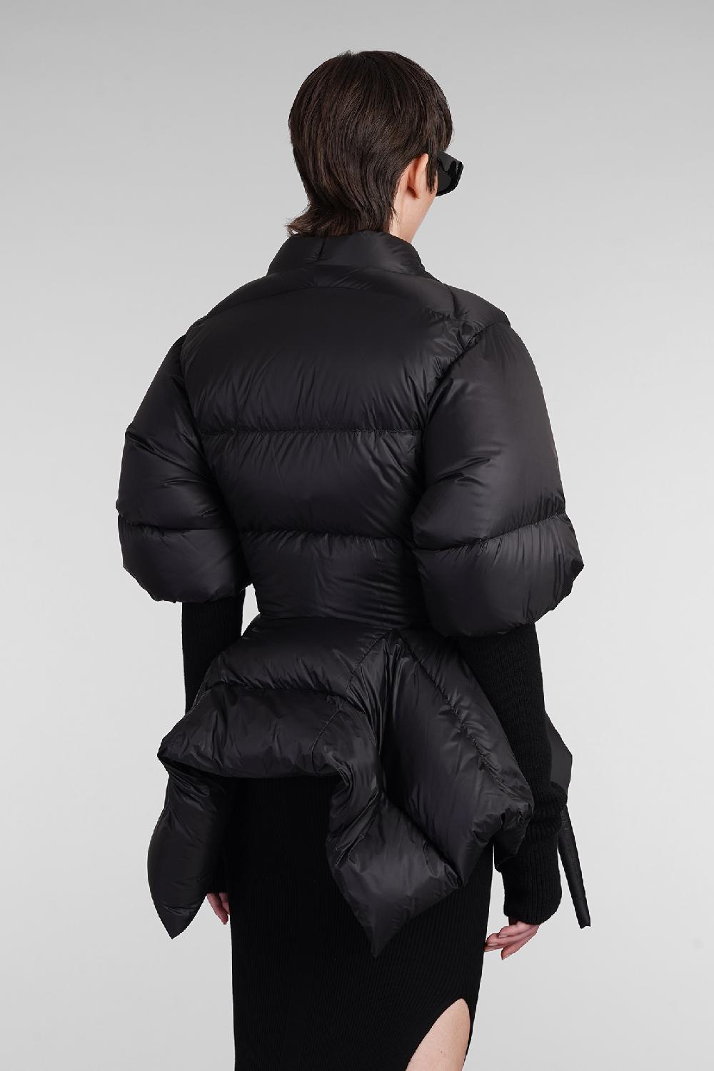 Deliberti Rick Owens Piumino Batwing Duvet In Poliammide Nera Cod. 402993 - Deliberti The Luxury Shopping