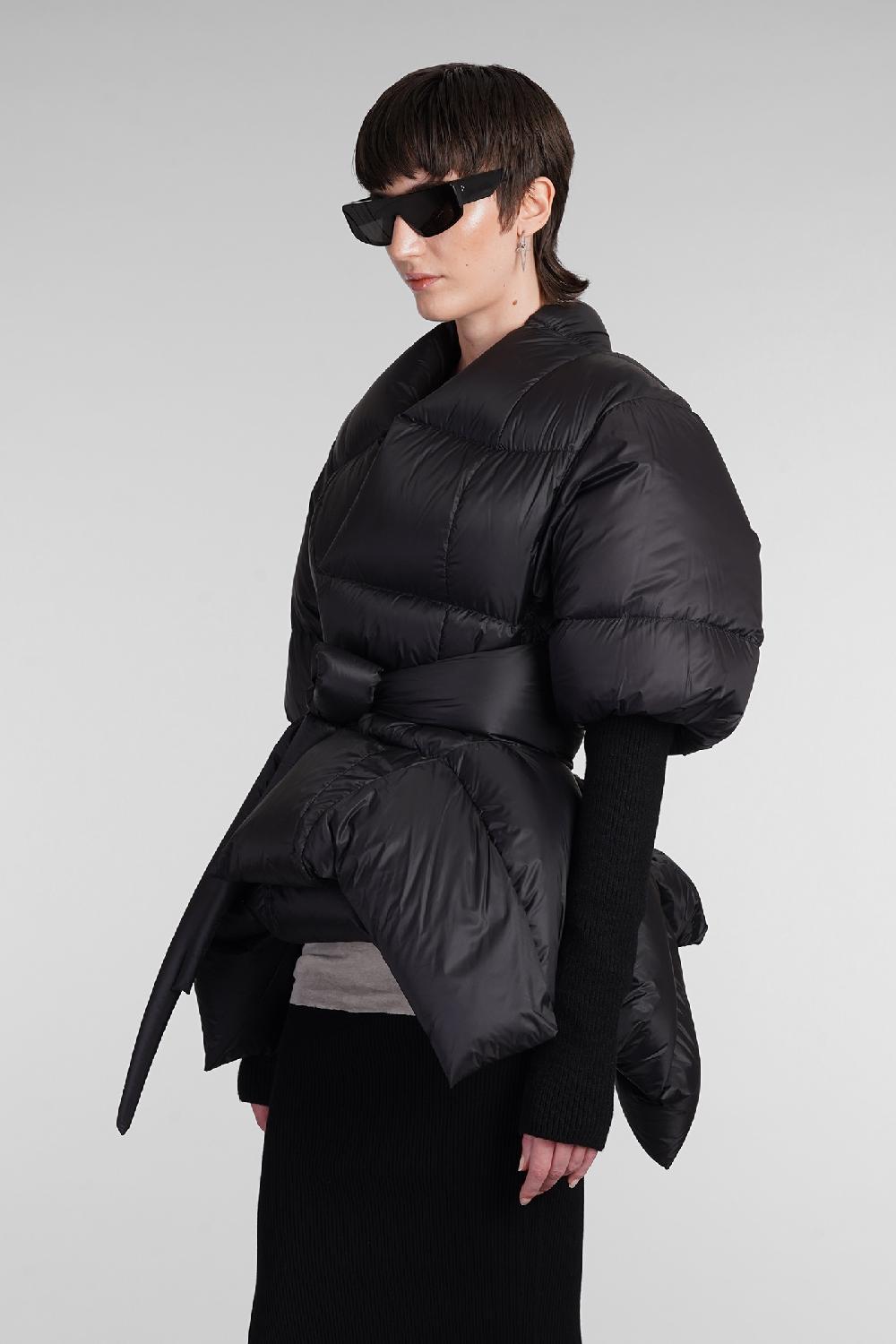 Deliberti Rick Owens Piumino Batwing Duvet In Poliammide Nera Cod. 402993 - Deliberti The Luxury Shopping