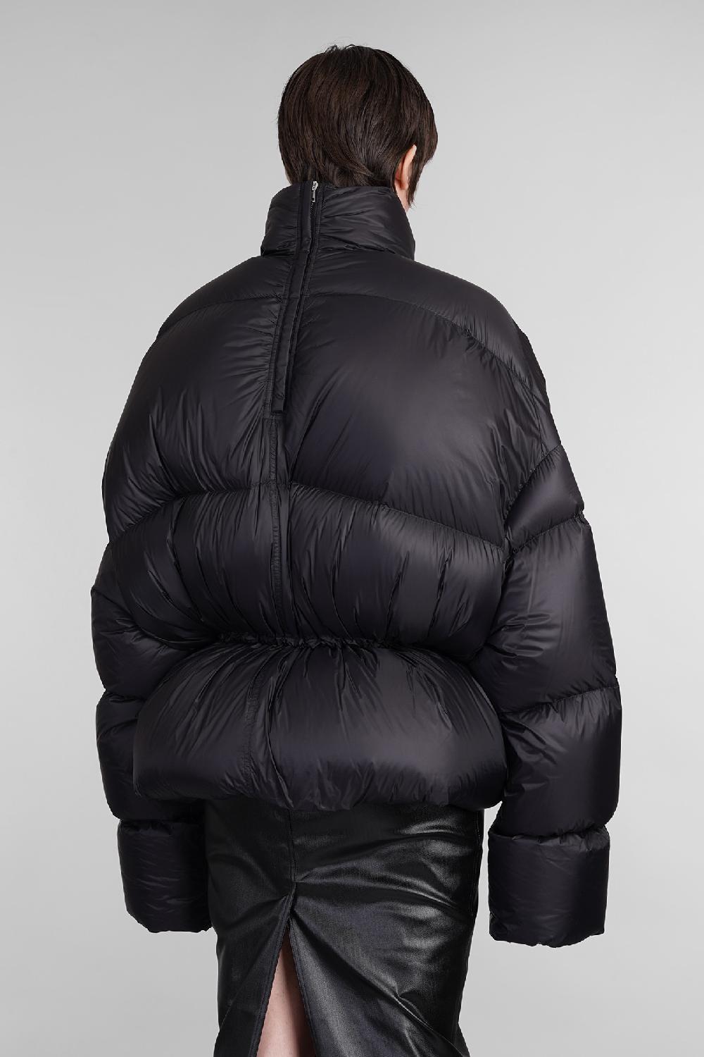 Deliberti Rick Owens Piumino Sail Duvet In Poliammide Nera Cod. 402155 - Deliberti The Luxury Shopping