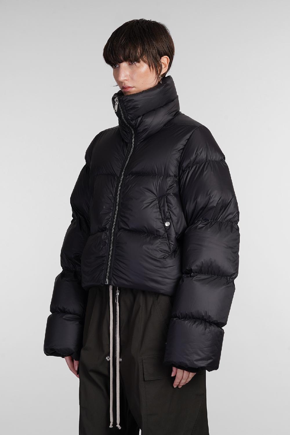 Deliberti Rick Owens Piumino Turtle Jkt In Poliammide Nera Cod. 402156 - Deliberti The Luxury Shopping