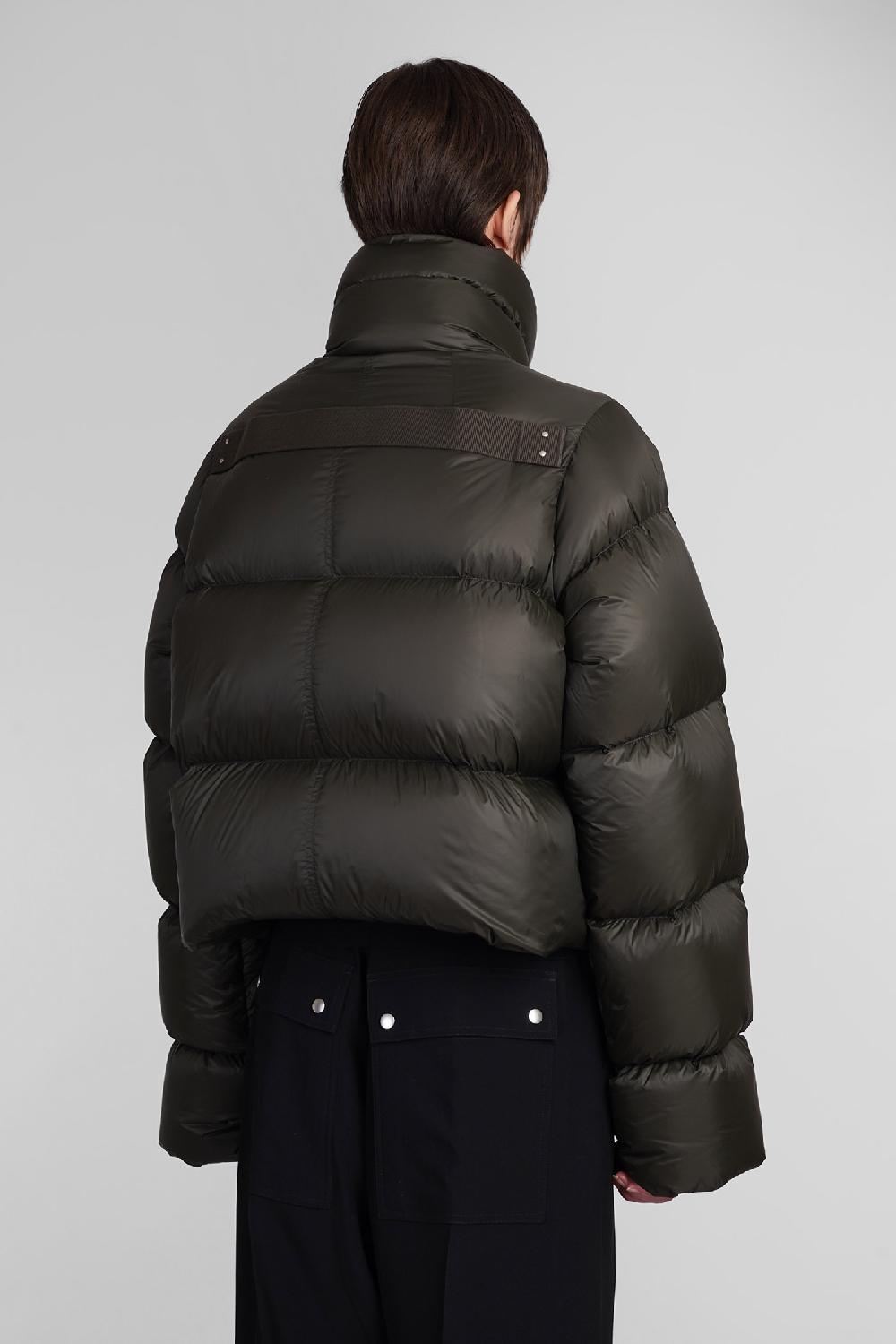 Deliberti Rick Owens Piumino Turtle Jkt In Poliammide Verde Cod. 402157 - Deliberti The Luxury Shopping