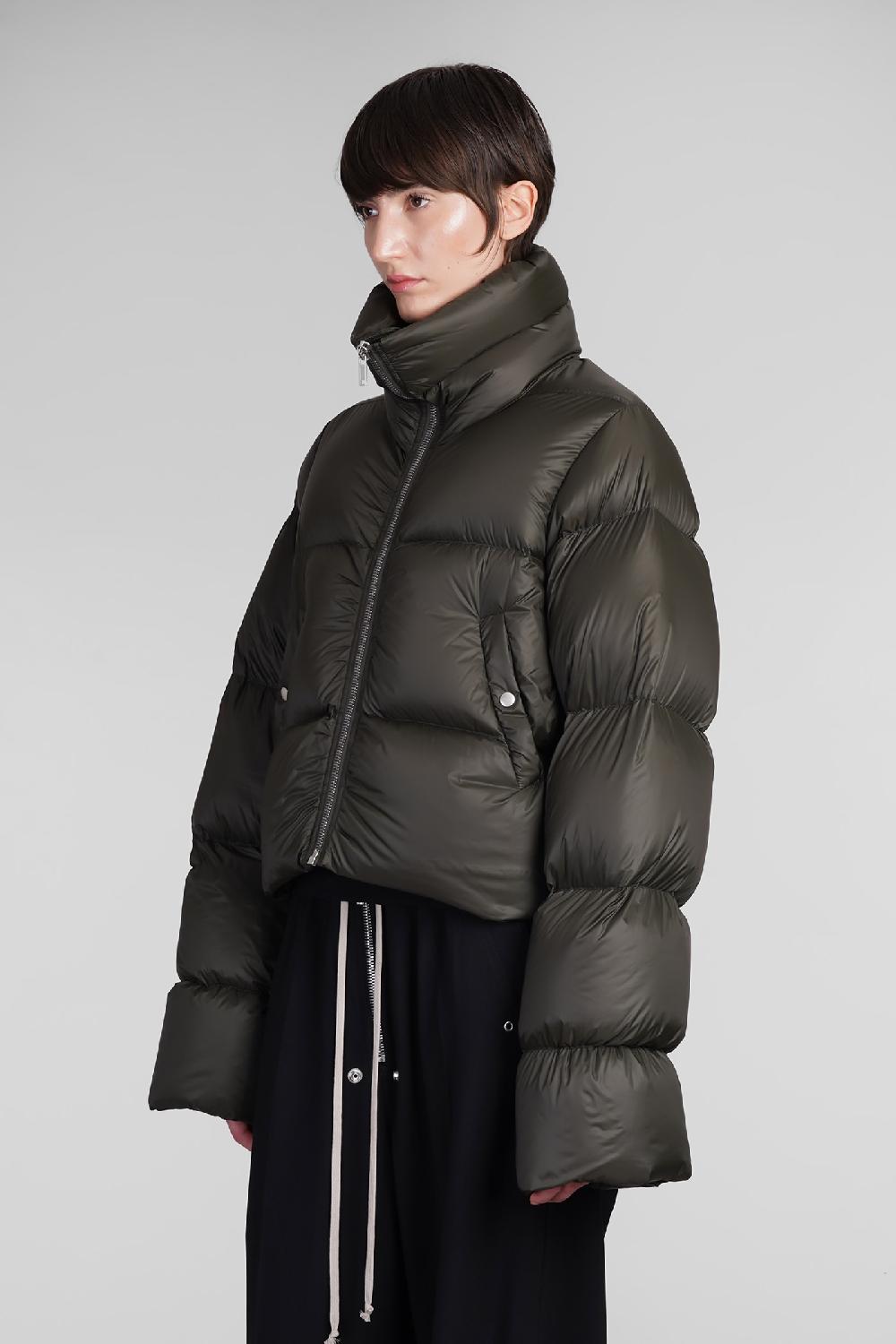 Deliberti Rick Owens Piumino Turtle Jkt In Poliammide Verde Cod. 402157 - Deliberti The Luxury Shopping