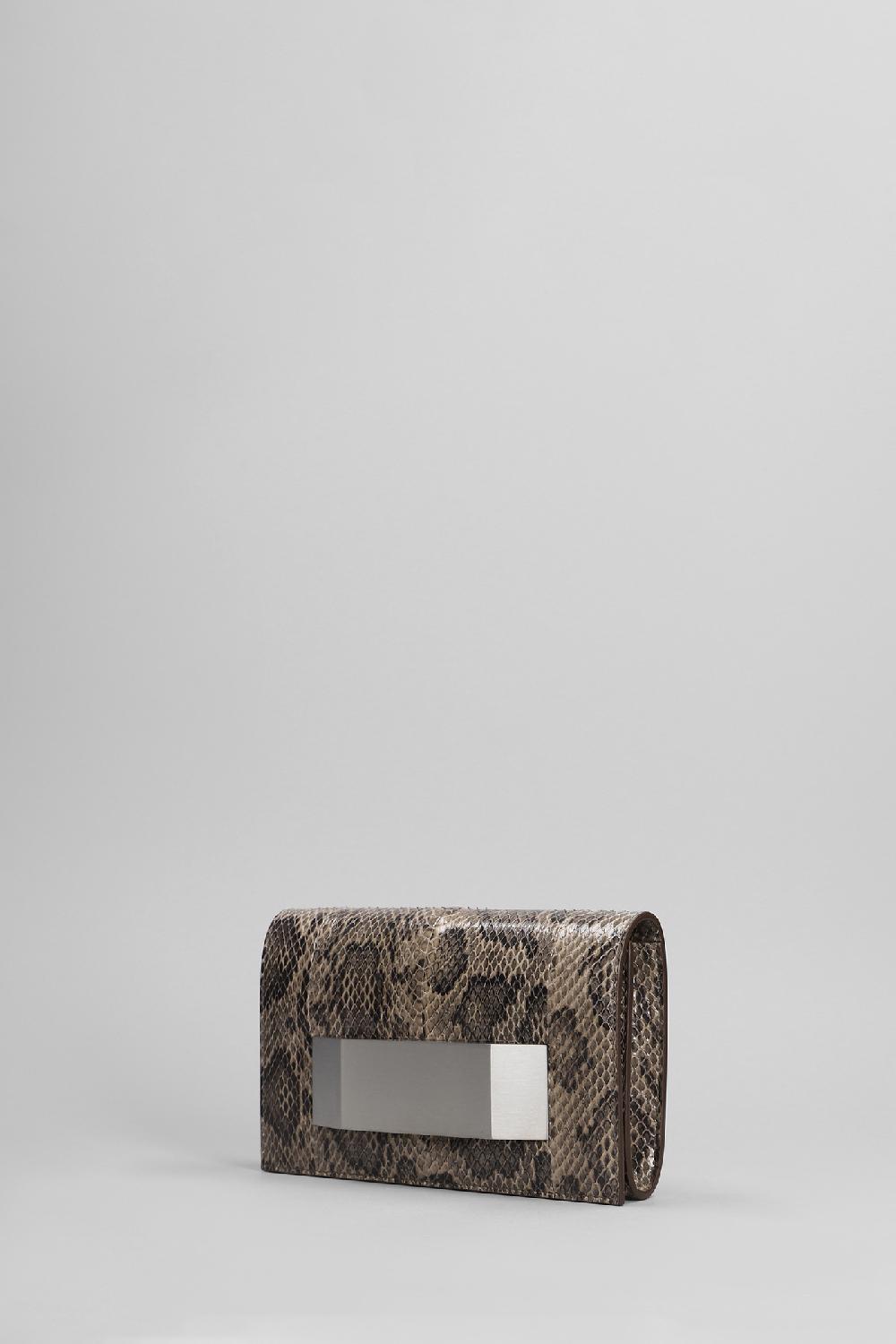 Deliberti Rick Owens Pochette Clutch In Pelle Beige Cod. 402219 - Deliberti The Luxury Shopping