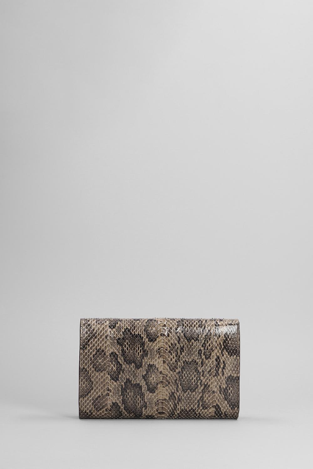 Deliberti Rick Owens Pochette Clutch In Pelle Beige Cod. 402219 - Deliberti The Luxury Shopping