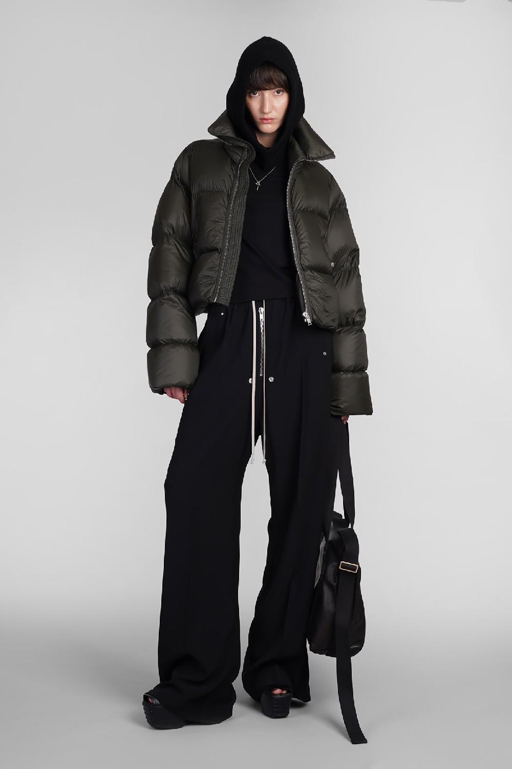 Deliberti Rick Owens T-shirt Cropped Level T In Cotone Nero Cod. 402133 - Deliberti The Luxury Shopping