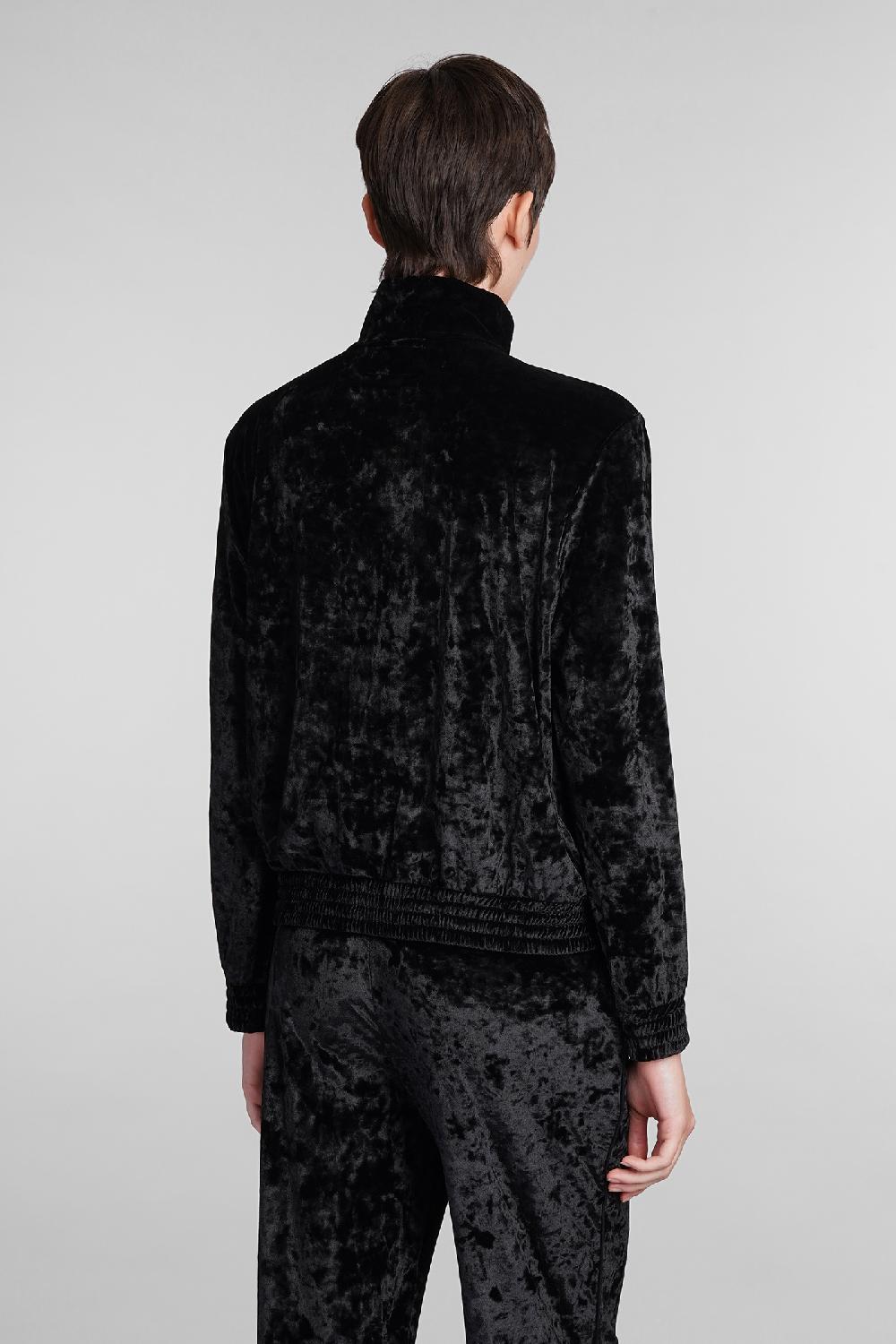 Deliberti Saint Barth Mc2 Felpa Miriam In Poliestere Nero Cod. 408945 - Deliberti The Luxury Shopping