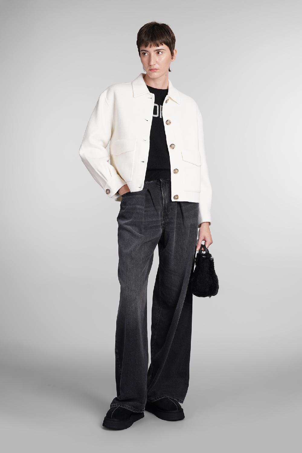 Deliberti Saint Barth Mc2 Giacca Casual Bonnibel In Lana Beige Cod. 408932 - Deliberti The Luxury Shopping