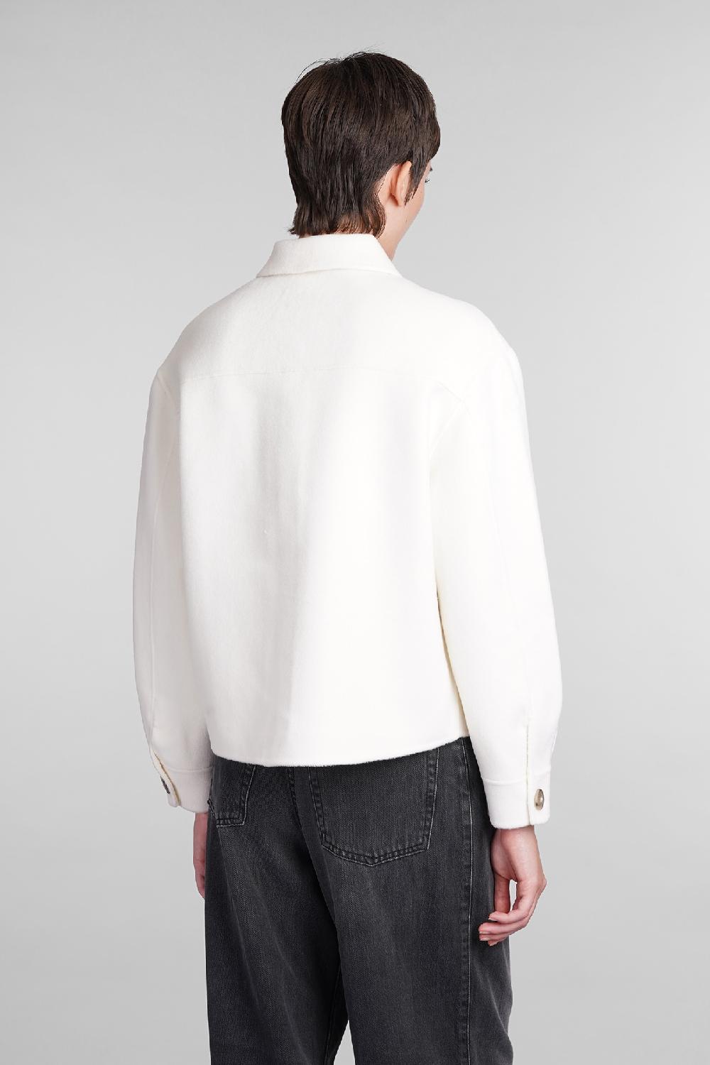 Deliberti Saint Barth Mc2 Giacca Casual Bonnibel In Lana Beige Cod. 408932 - Deliberti The Luxury Shopping