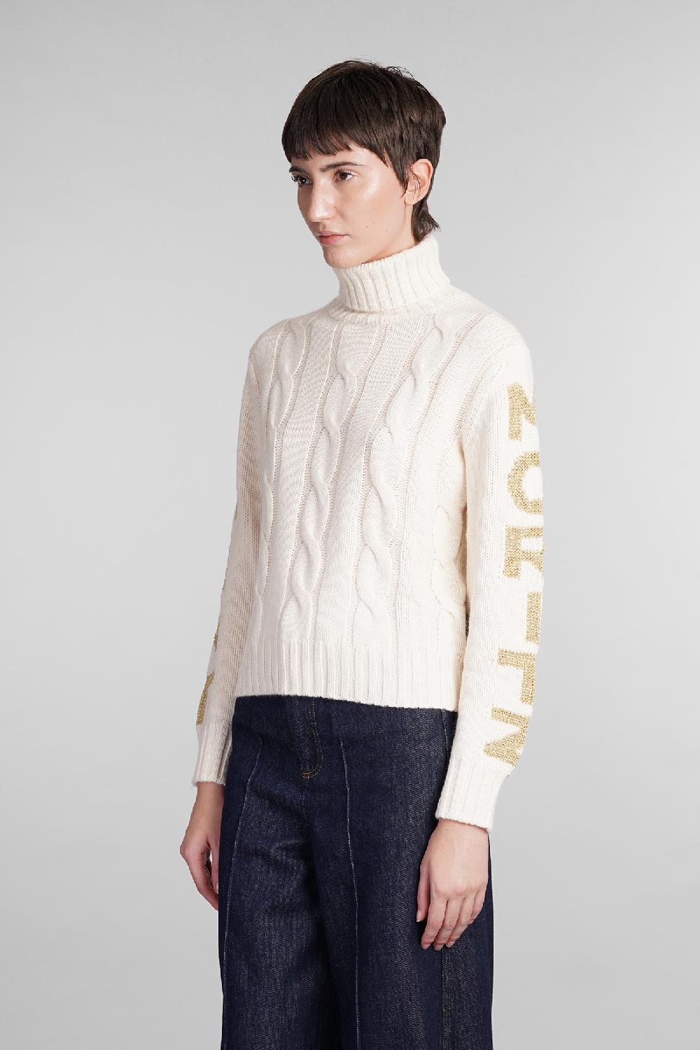 Deliberti Saint Barth Mc2 Maglia Adler In Lana Beige Cod. 409277 - Deliberti The Luxury Shopping