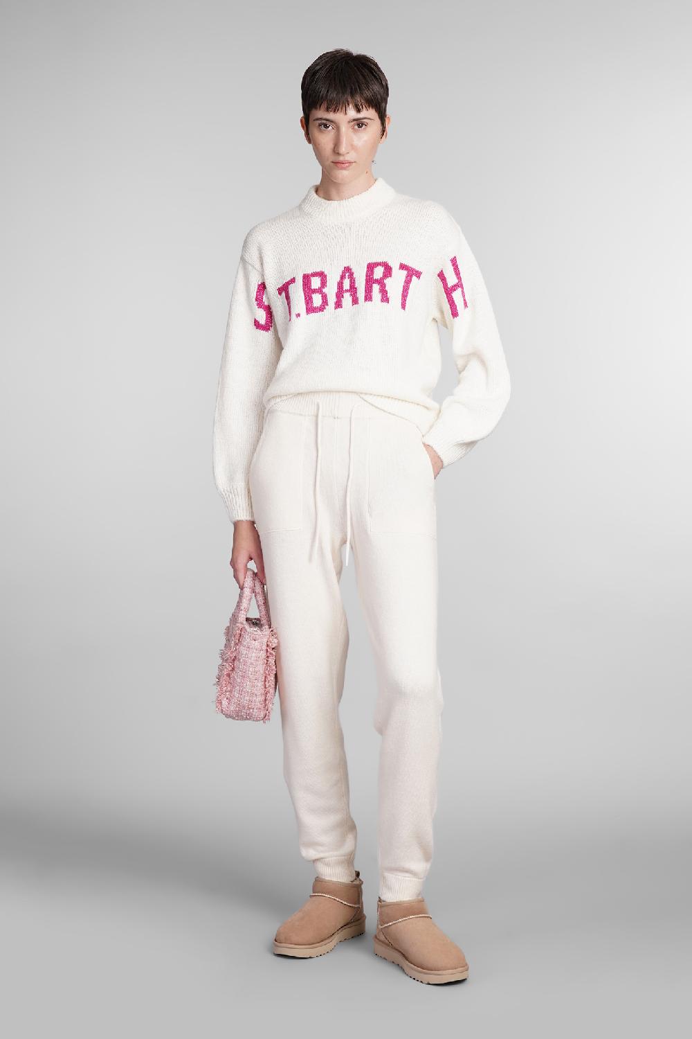 Deliberti Saint Barth Mc2 Maglia Dayna In Polypropylene Beige Cod. 408938 - Deliberti The Luxury Shopping