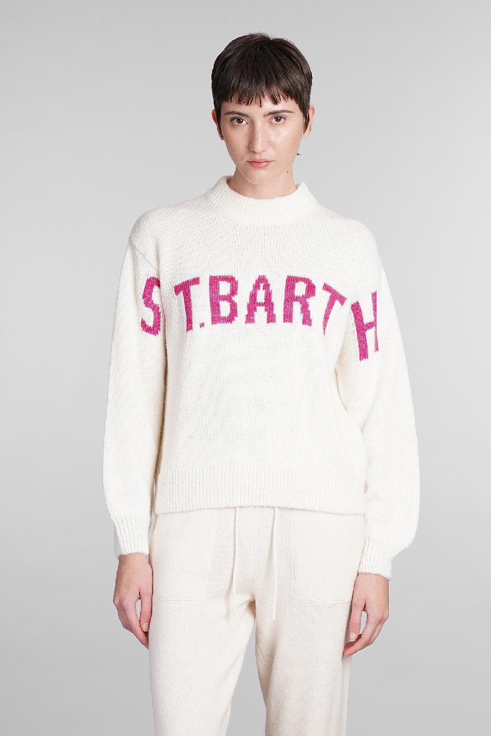 Deliberti Saint Barth Mc2 Maglia dayna in polypropylene beige cod. 408938 - Deliberti The Luxury Shopping