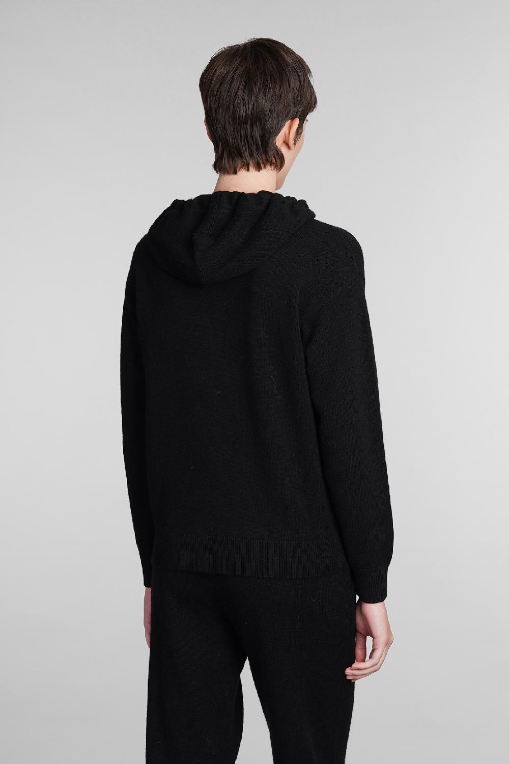 Deliberti Saint Barth Mc2 Maglia Elide In Lana Nera Cod. 409290 - Deliberti The Luxury Shopping