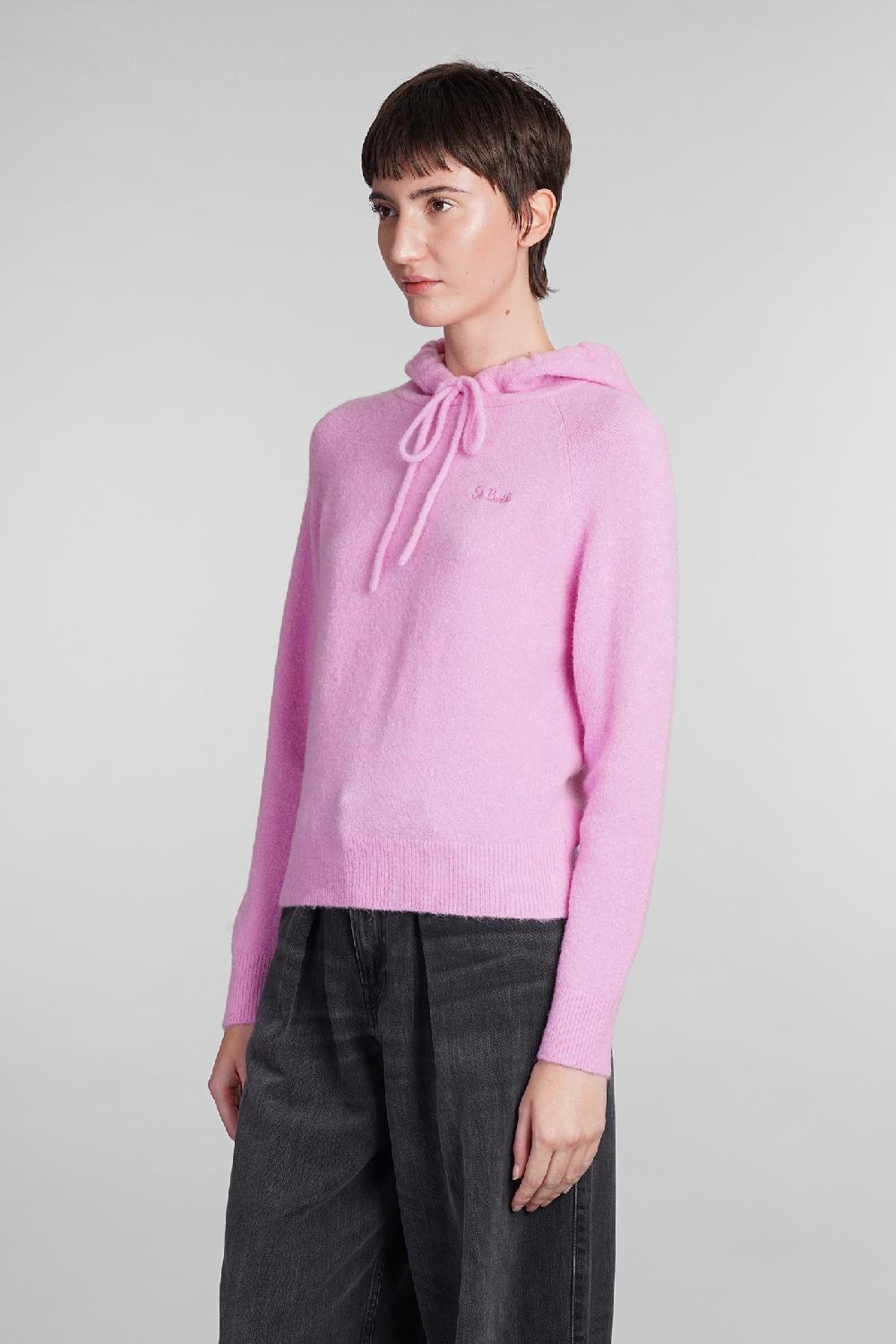 Deliberti Saint Barth Mc2 Maglia Elide In Lana Rosa Cod. 408939 - Deliberti The Luxury Shopping