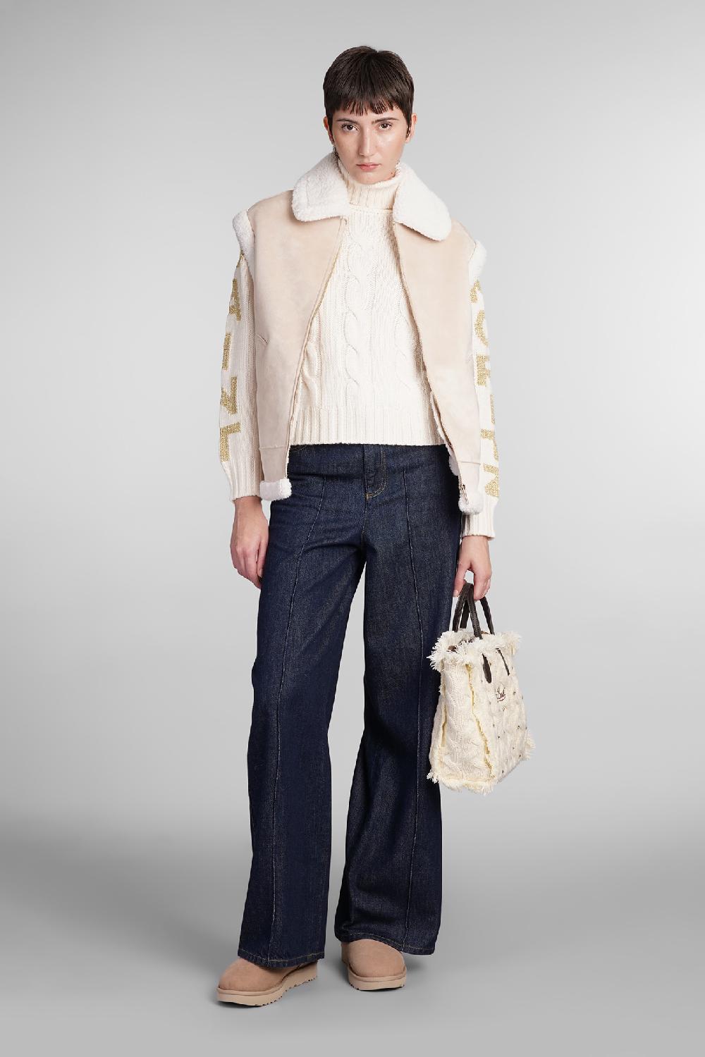 Deliberti Saint Barth Mc2 Montone Hesketh In Poliestere Beige Cod. 408940 - Deliberti The Luxury Shopping
