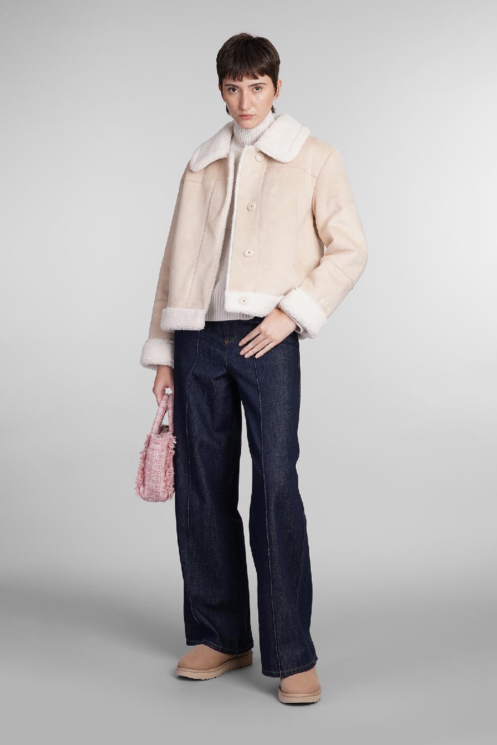 Deliberti Saint Barth Mc2 Montone Lorayne In Poliestere Beige Cod. 408941 - Deliberti The Luxury Shopping