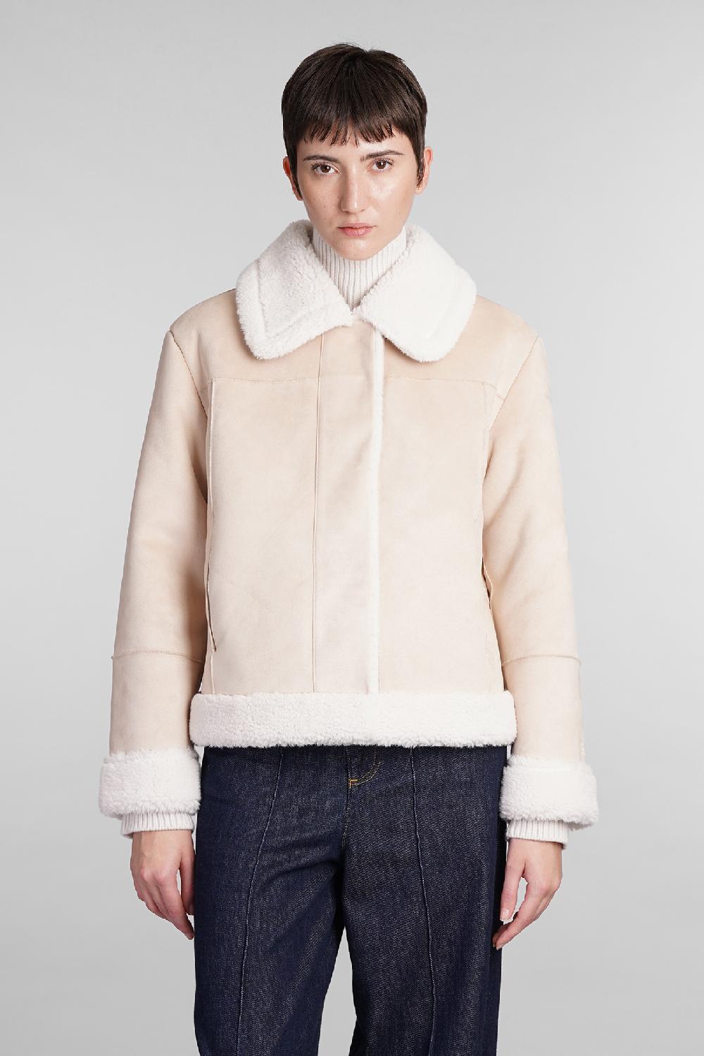 Deliberti Saint Barth Mc2 Montone lorayne in poliestere beige cod. 408941 - Deliberti The Luxury Shopping