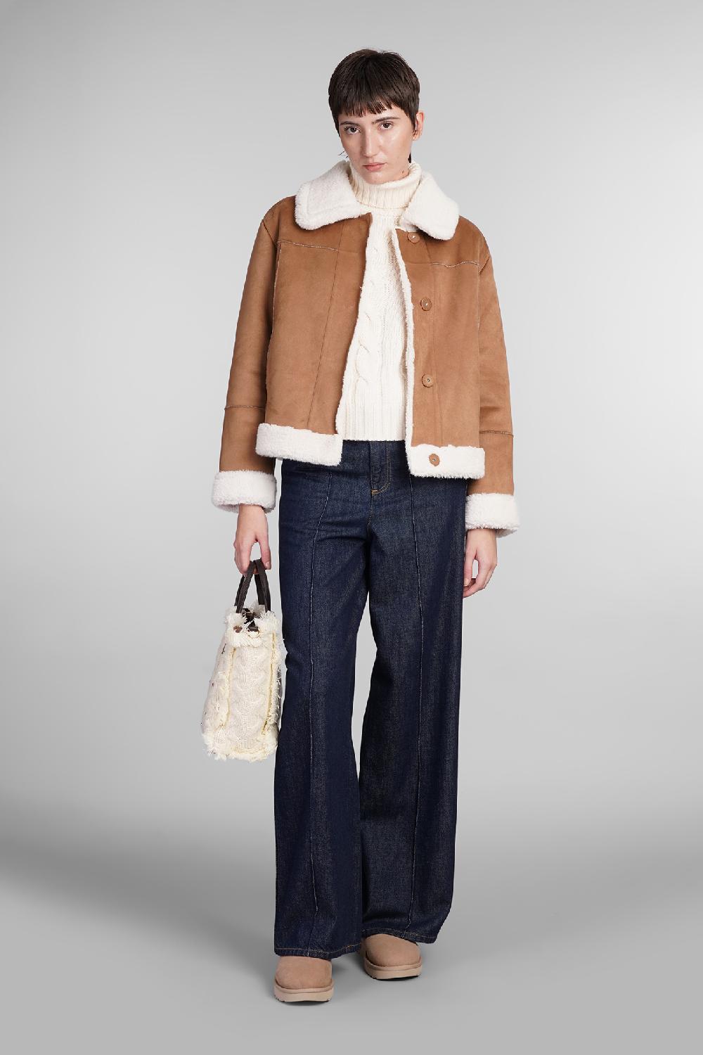 Deliberti Saint Barth Mc2 Montone Lorayne In Poliestere Marrone Cod. 408942 - Deliberti The Luxury Shopping