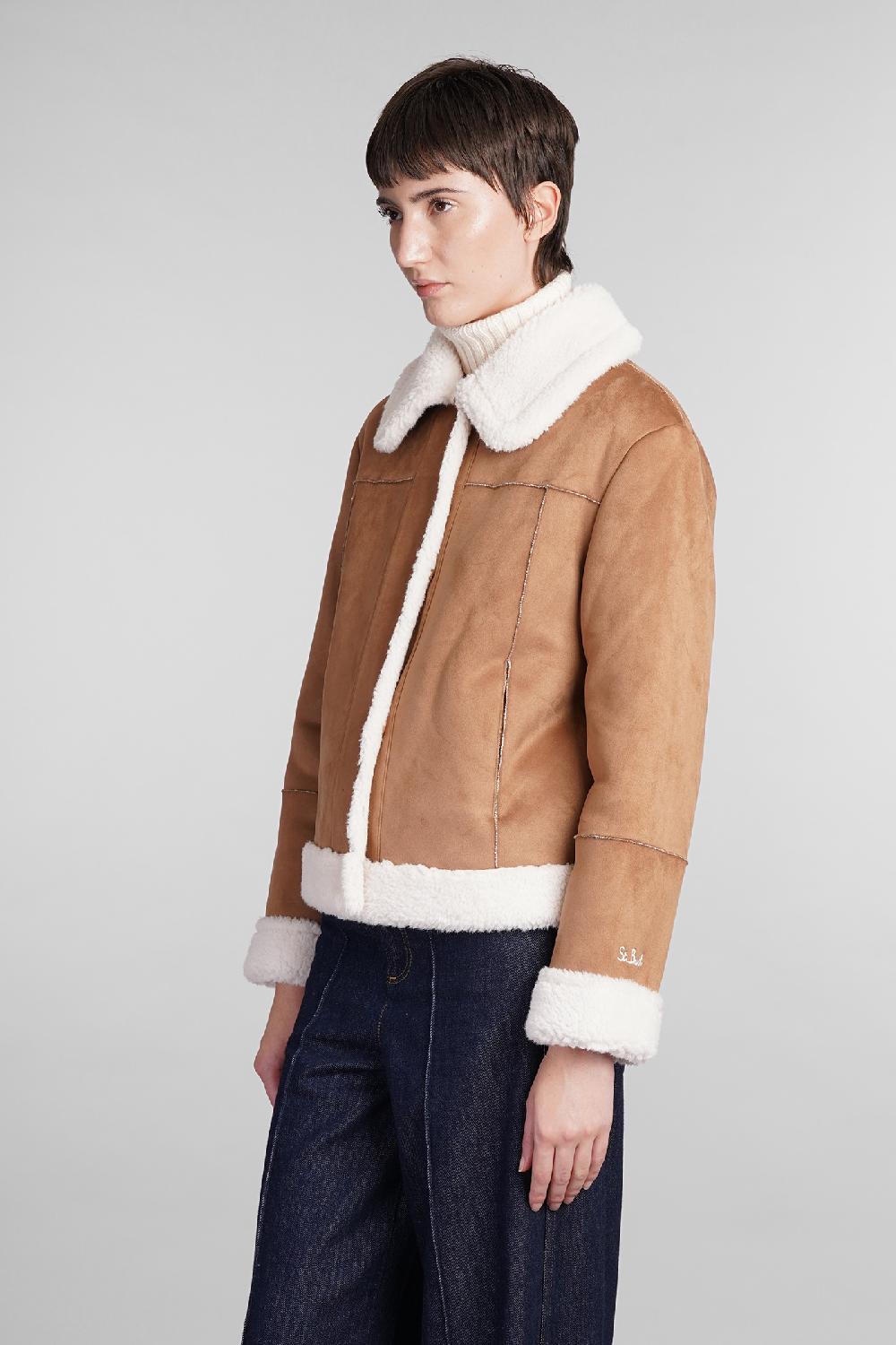 Deliberti Saint Barth Mc2 Montone Lorayne In Poliestere Marrone Cod. 408942 - Deliberti The Luxury Shopping