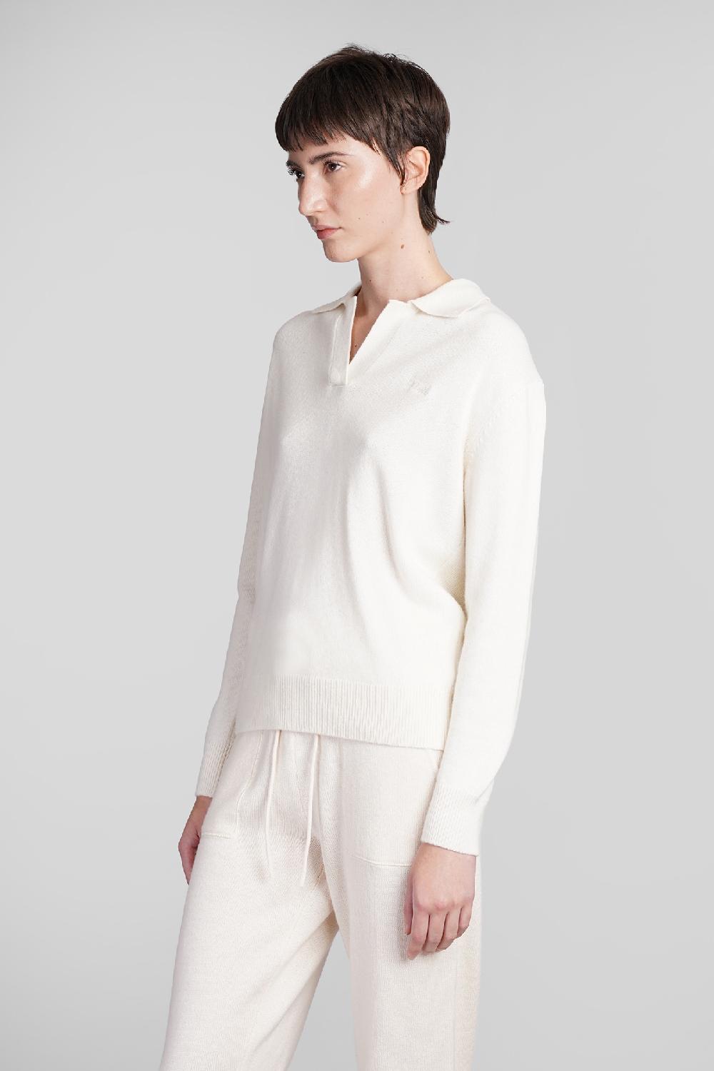 Deliberti Saint Barth Mc2 Polo Eze In Lana Beige Cod. 409292 - Deliberti The Luxury Shopping