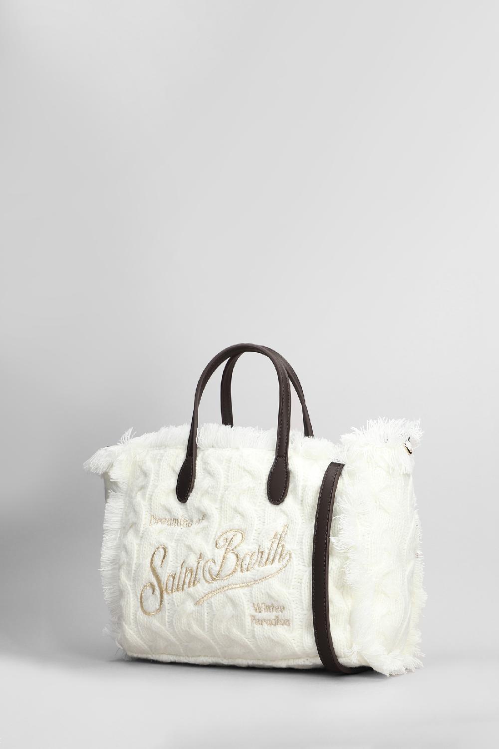 Deliberti Saint Barth Mc2 Tote Colette W In Acrilico Beige Cod. 408936 - Deliberti The Luxury Shopping