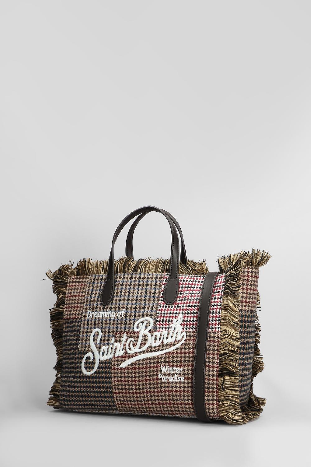 Deliberti Saint Barth Mc2 Tote Colette W In Poliestere Multicolor Cod. 409657 - Deliberti The Luxury Shopping