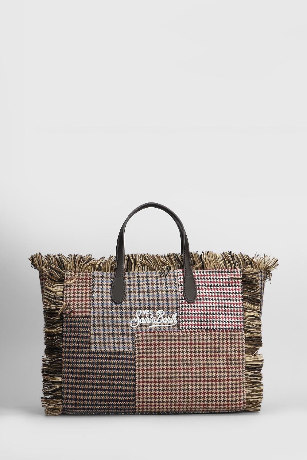 Deliberti Saint Barth Mc2 Tote Colette W In Poliestere Multicolor Cod. 409657 - Deliberti The Luxury Shopping