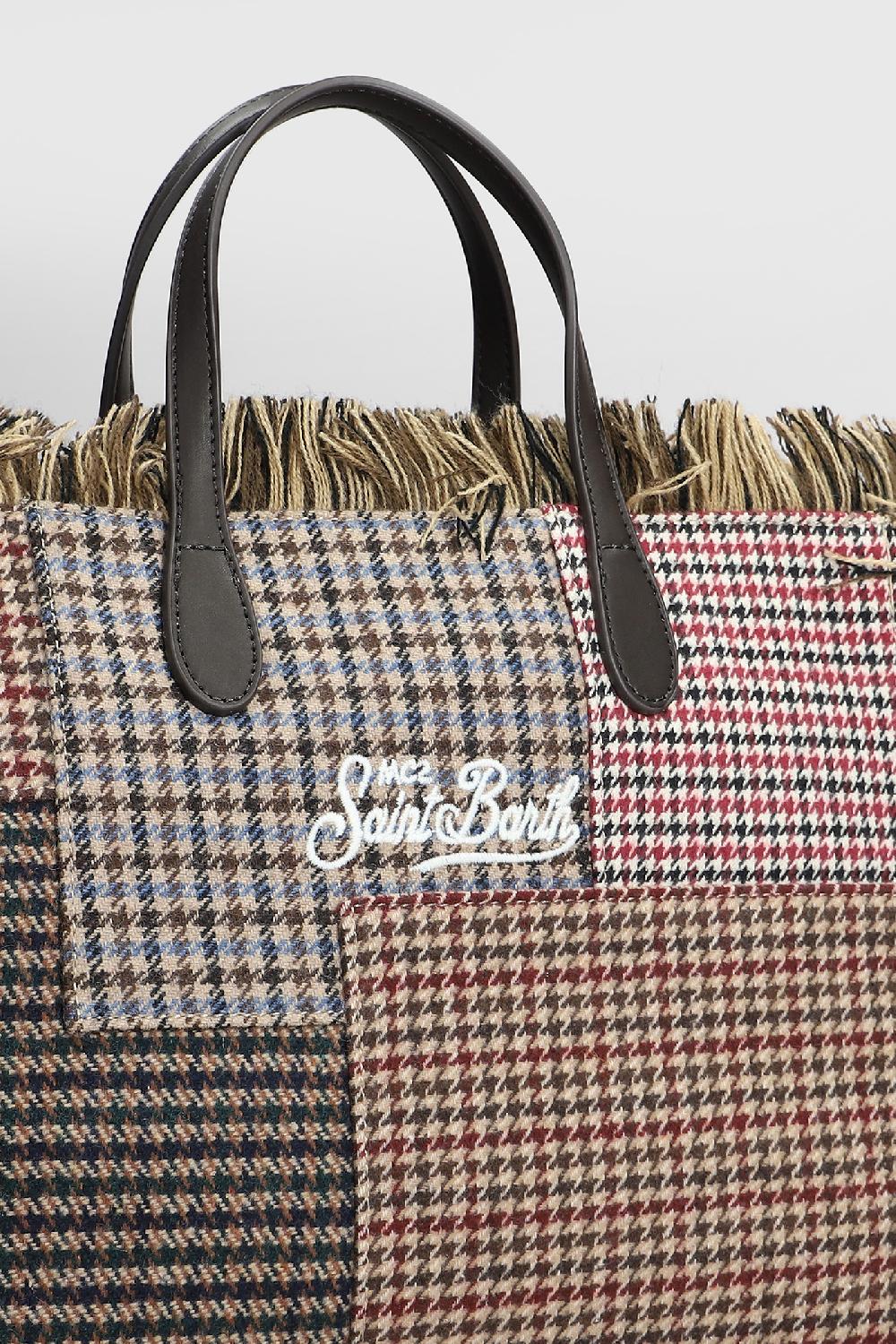 Deliberti Saint Barth Mc2 Tote Colette W In Poliestere Multicolor Cod. 409657 - Deliberti The Luxury Shopping