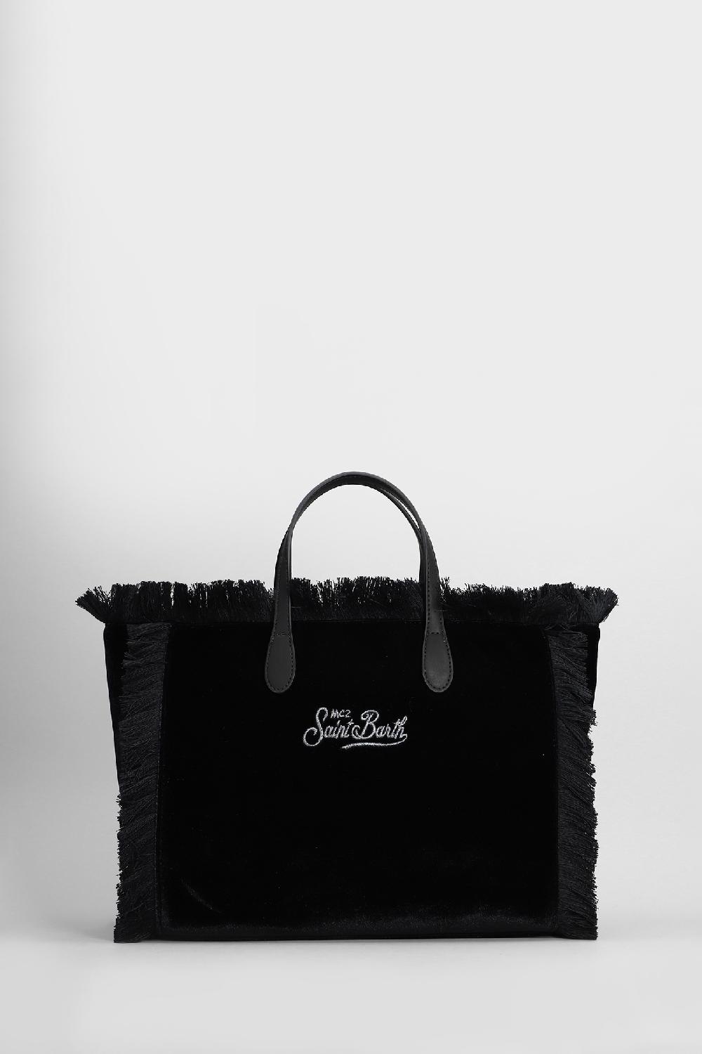 Deliberti Saint Barth Mc2 Tote Colette W In Poliestere Nero Cod. 408934 - Deliberti The Luxury Shopping